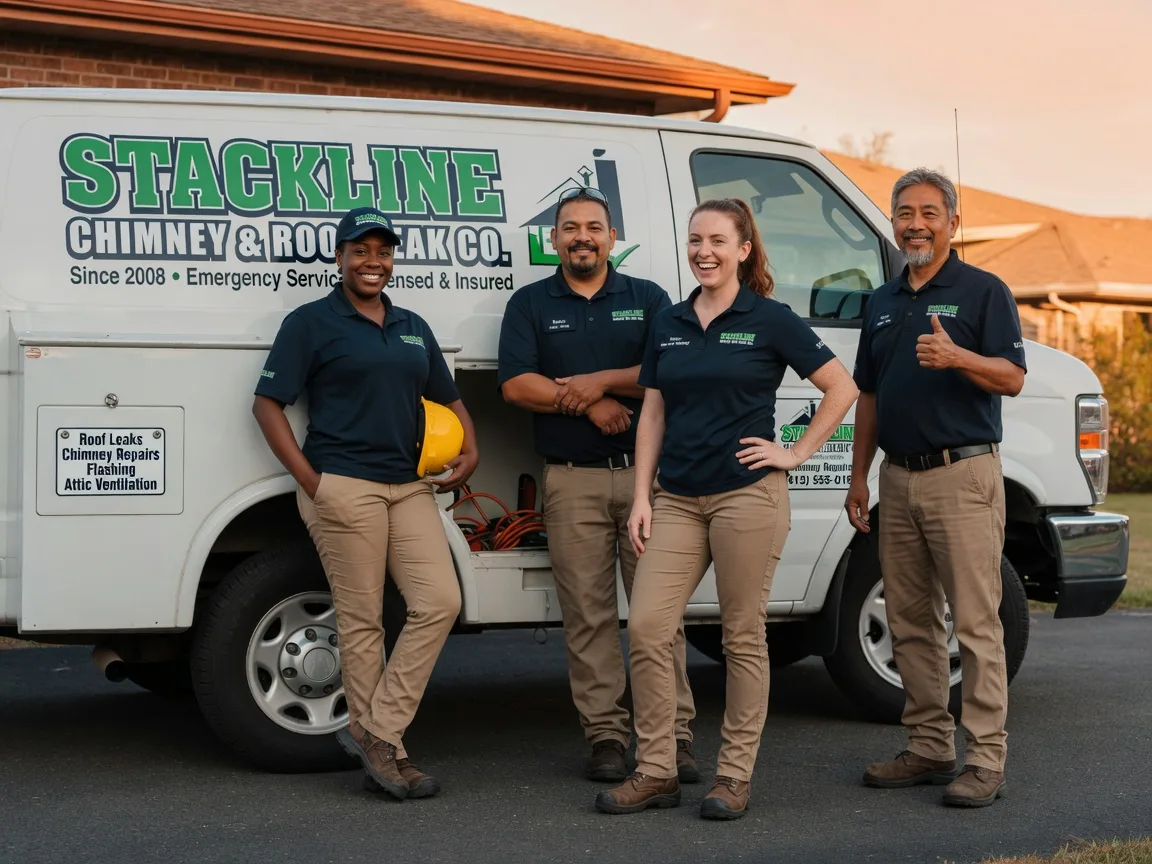 Chimney flashing repair company in Hunker, PA